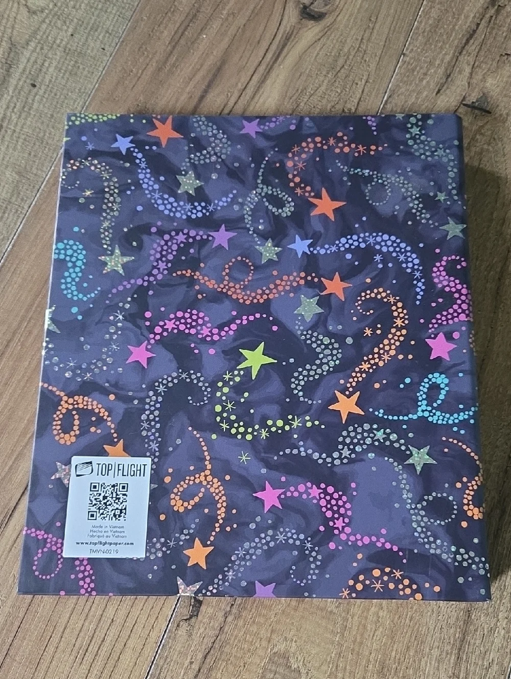Top Flight | Space Galaxy Binder, Notebook, and Folders Set - Purple Multicolor